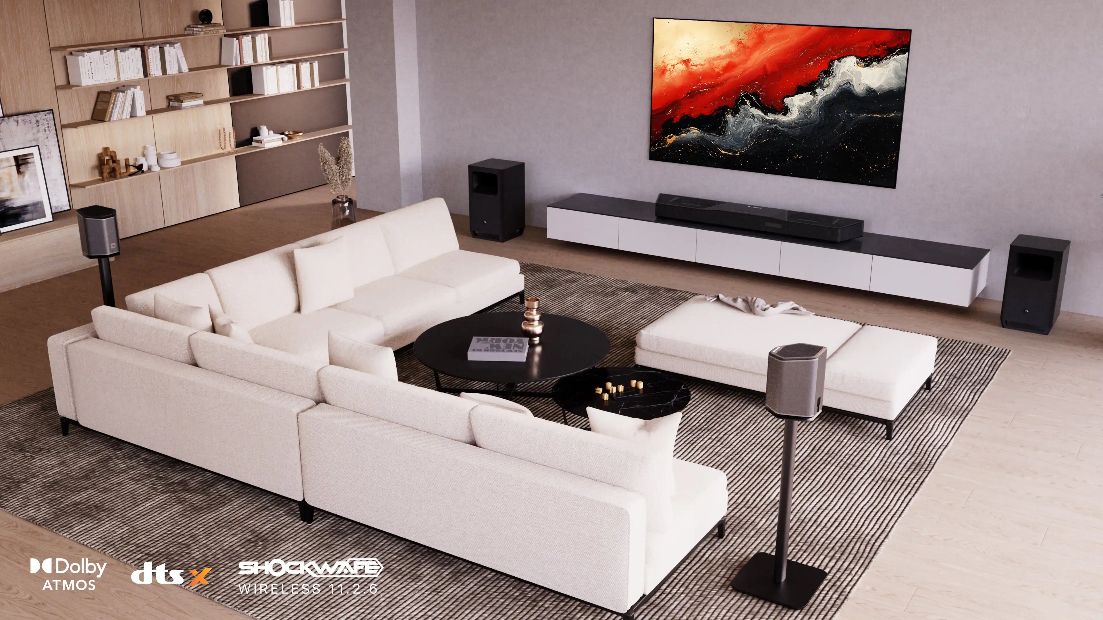 Nakamichi Shockwafe Wireless 11.2.6 Soundbar